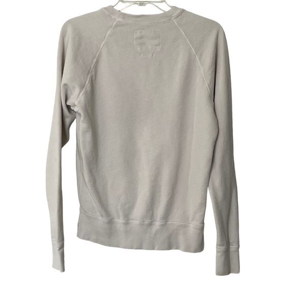 Unsubscribed Crew Neck Long Sleeve Be Kind Lightweight Distressed Sweatshirt S - Picture 7 of 16